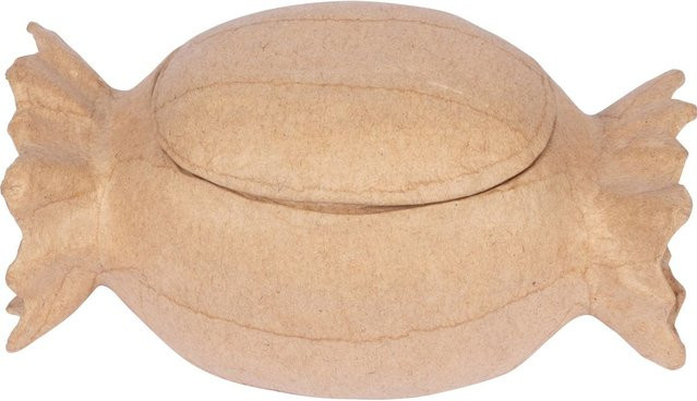 Décopatch Schachtel Bonbon aus Pappmaché in Braun - Bild 1
