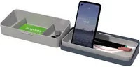 helit Tischorganizer The Companion Multi-Compartment aus Kunststoff in Blau und Grau - Bild 1