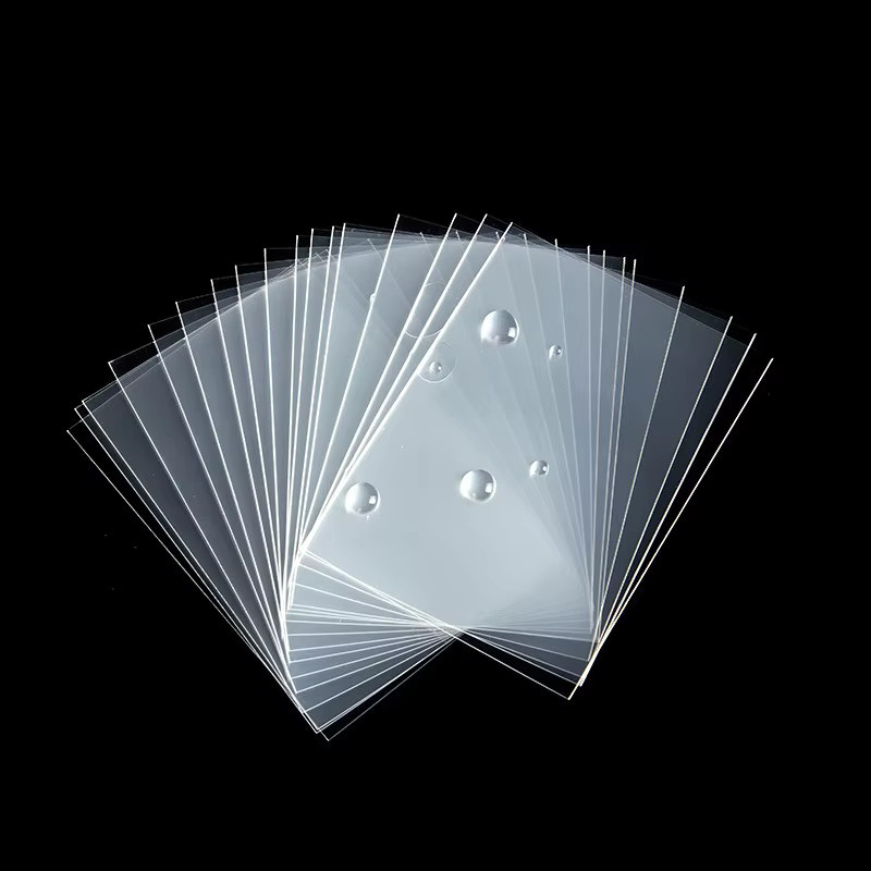 ZYF Kartenschutz Hüllen Transparent, 5 Packungen mit insgesamt 500 Stück für Spielkarten, erhältlich in den Maßen 61 x 88 mm oder 65 x 90 mm - Bild 3