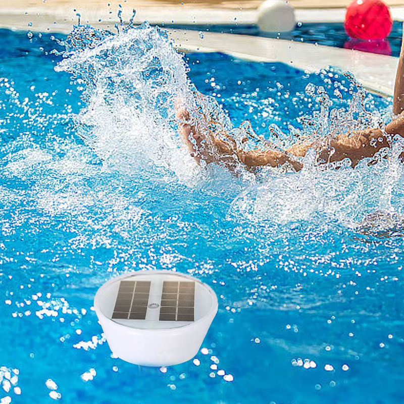 APWIKOGER Solar Kupfer Pool Ionisator Floater zur Poolreinigung mit Auto Switch für bis zu 35000 Gallonen - Bild 2
