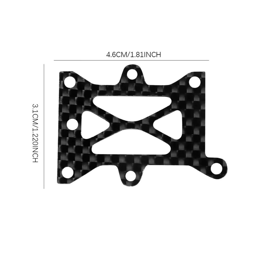 Kyosho Carbon Fiber Graphite Transponder Platte TO-209, Zubehör - Bild 2