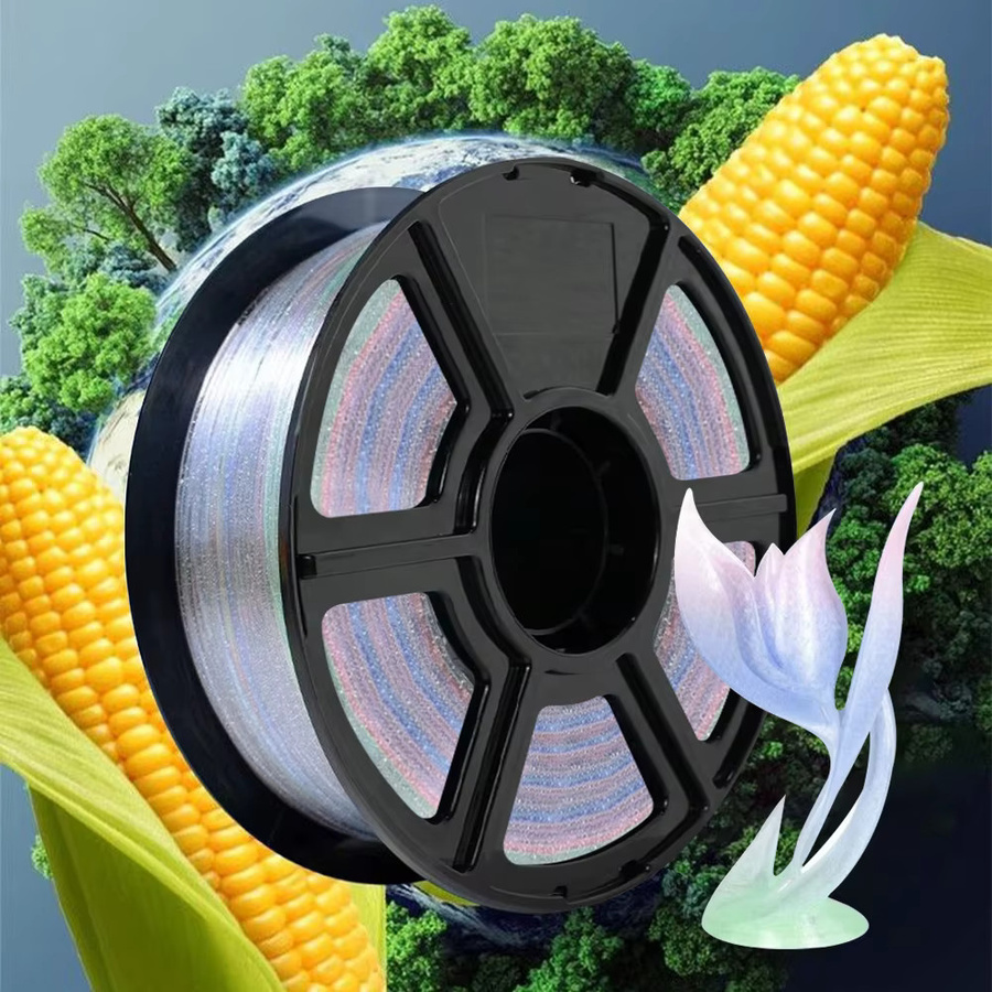 3D Maliang PLA Filament Rainbow Candy und Forest Multicolour Kombination für FDM 3D-Druck 250g - Bild 2