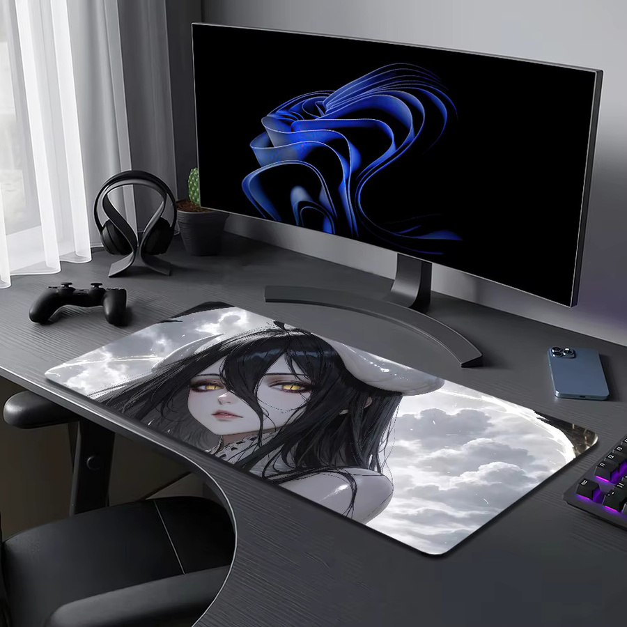 Albedo O-Overlord Mauspad in Multicolour, rutschfeste Schreibtischunterlage für PC und Tastatur - Bild 6