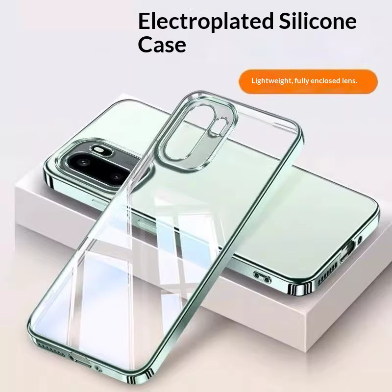 Stilvolle Galvani Silikon Schutzhülle für OnePlus 15R, OnePlus ACE6 und OnePlus ACE6T, transparentes TPU Case, stoßfest - Bild 1