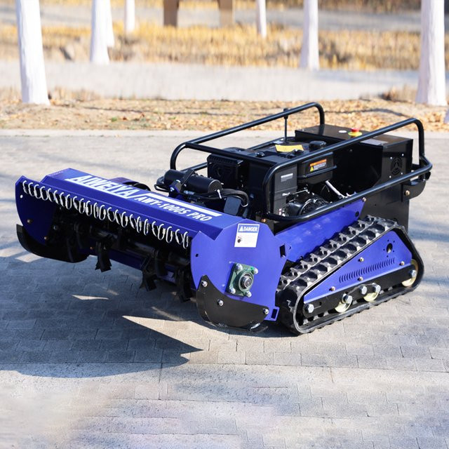 AIWEIYA Automatischer ferngesteuerter Raupen-Rasenmäher Hot Zero Turn 800 Cut in Blau - Bild 1