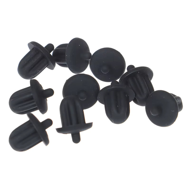 10 Stück Staubschutzabdeckungen aus Gummi für 3,5 mm Audio Jack in Schwarz - Bild 2