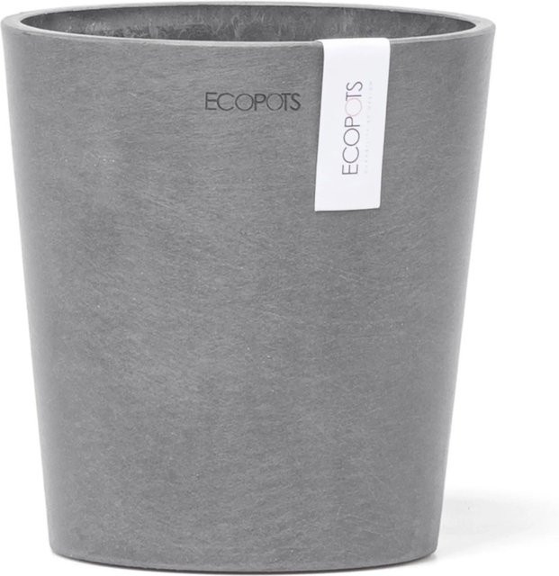 Ecopots Orchideentopf Morinda in Grau im Stein-Look, Durchmesser: 14 cm - Bild 1