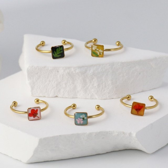 Wency Ring Edelstahl, Gold, Damen - Bild 1