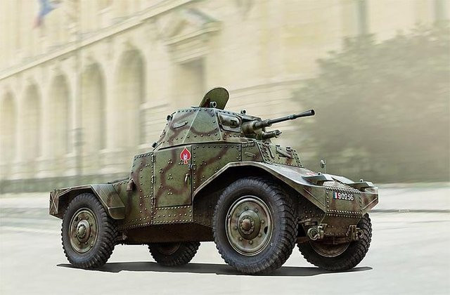 ICM Panhard 178 AMD 35, Fahrzeug, Grün - Bild 1
