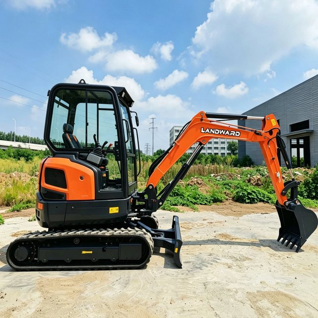 Kubota Mini-Kettenbagger 3,5 Tonnen in Orange mit CE und EPA Zertifizierung - Bild 1