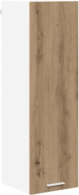 vidaXL Hängeschrank Riga in Artisan-Eiche, Braun, B: 31,0 cm, T: 31,0 cm, H: 100,0 cm - Bild 1