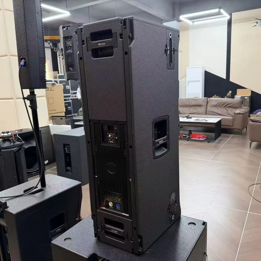 TTL 6-A Dual 12 Zoll Aktiver Line-Array-Lautsprecher in Schwarz mit 2200W RMS und 4400W Spitzenleistung - Bild 4