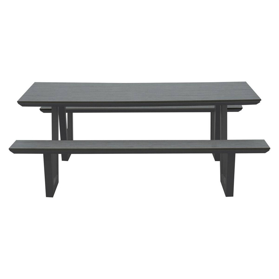 Pocoline Gartensitzgruppe aus pulverbeschichtetem Aluminium in Anthrazit - Bild 2