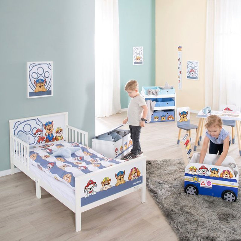 Roba Themen-Komplettbett Paw Patrol in Weiß, B/T: 70 x 140 cm - Bild 2