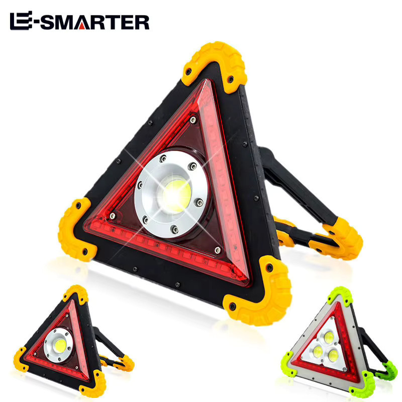 ESMARTER COB LED Flutlicht Multifunktionales wiederaufladbares Arbeitslicht in Schwarz - Bild 1