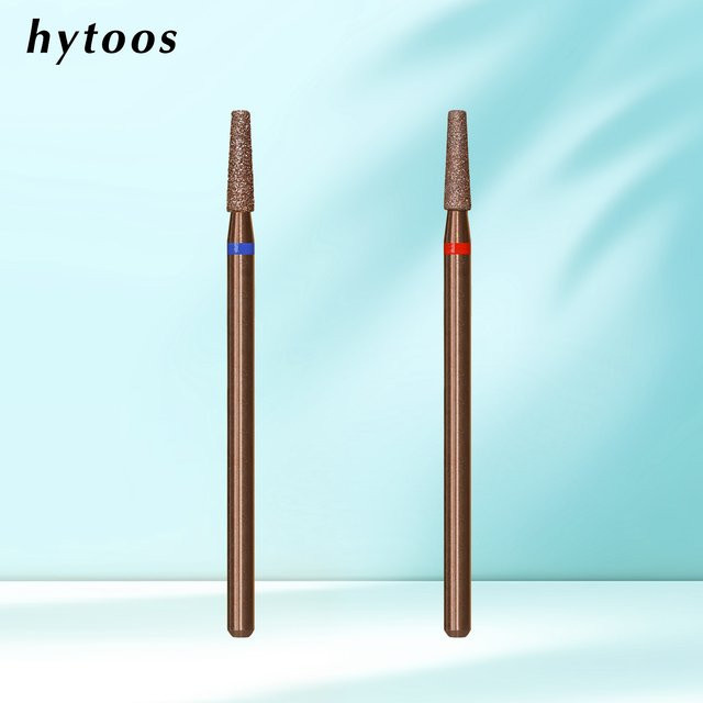 HYTOOS Diamant-Nagelbohrer, 2mm konisch, kupferbeschichtet, Unisex - Bild 1