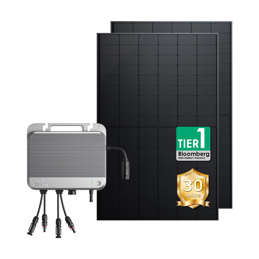 Zendure SolarFlow 800 Hybrid-Wechselrichter in Grau inklusive 2x 500W Solarmodule - Bild 3