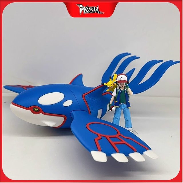 Bandai Pokémon Kyogre, Modell, 21 cm, Blau - Bild 1