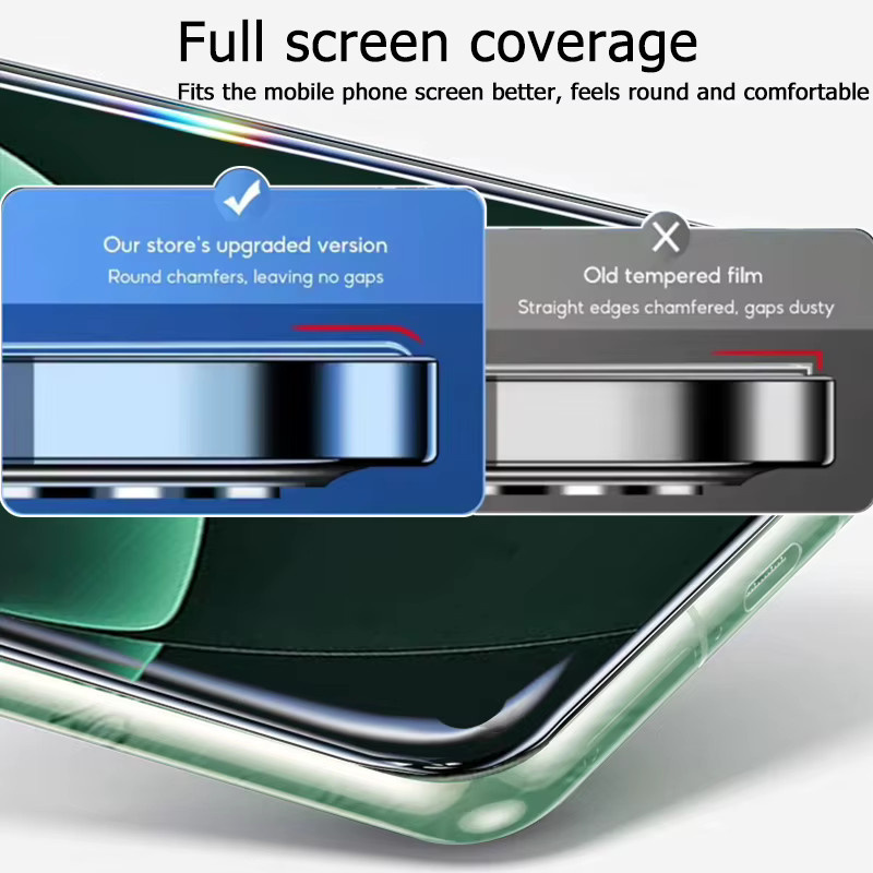 Gehärtetes Glas Display Schutz für Realme GT8 Pro GT 7T GT 6 6T Neo6 SE Neo7 Neo7x Turbo Neo5 5 240W GT3 Neo 3 3T in Schwarz und Transparent - Bild 4