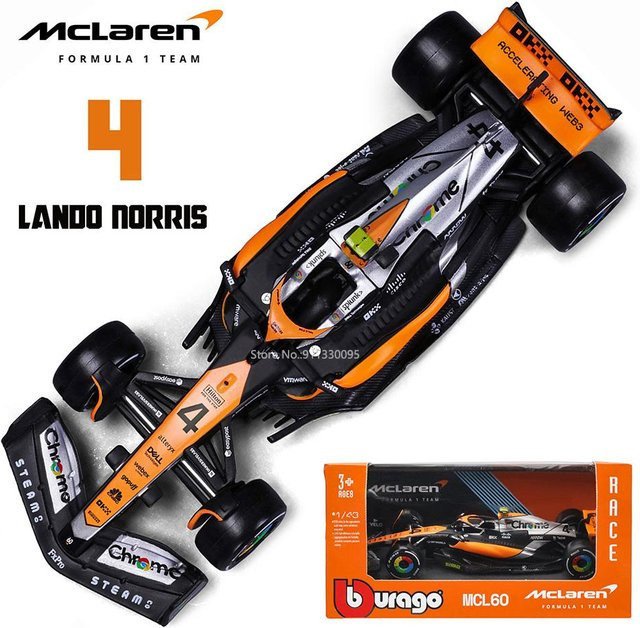 Bburago McLaren F1 Team MCL60, Modellauto, 1:43, ab 4 Jahren - Bild 1