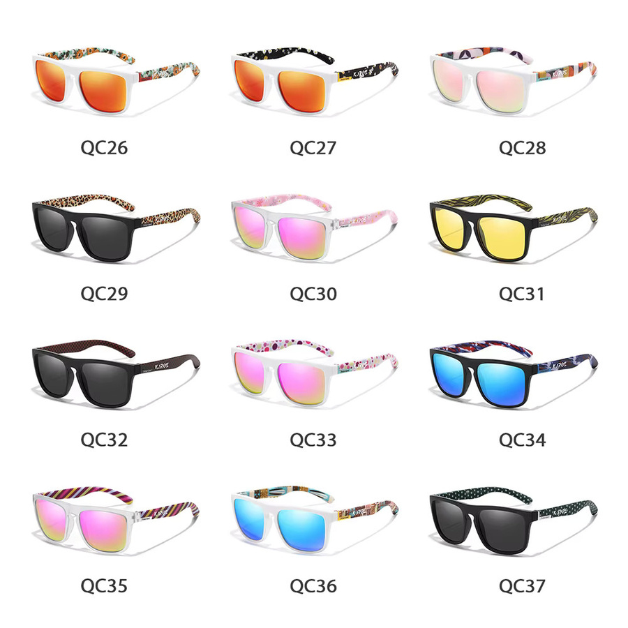 Karos Sonnenbrille Square, Unisex, Vollrand, Kunststoff, polarisiert - Bild 1
