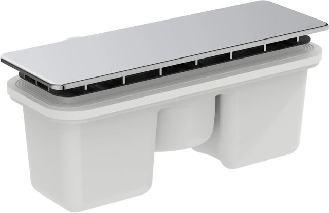 Ideal Standard Ablaufgarnitur Ultra Flat New in Chrom - Bild 1