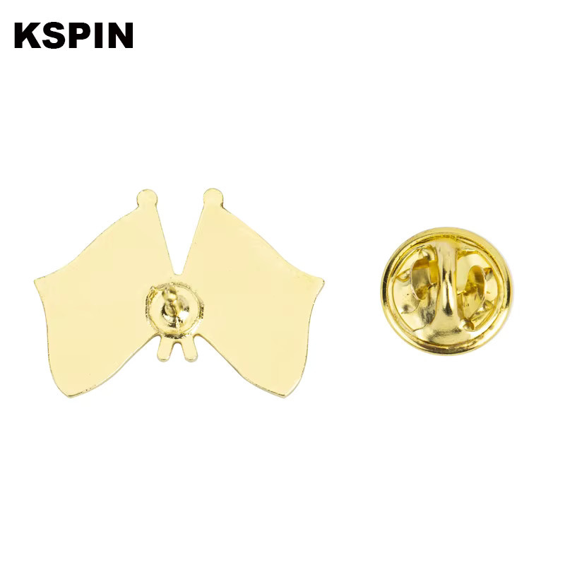 KSPIN Anstecknadel Syrien Flagge, Metall, Unisex - Bild 1