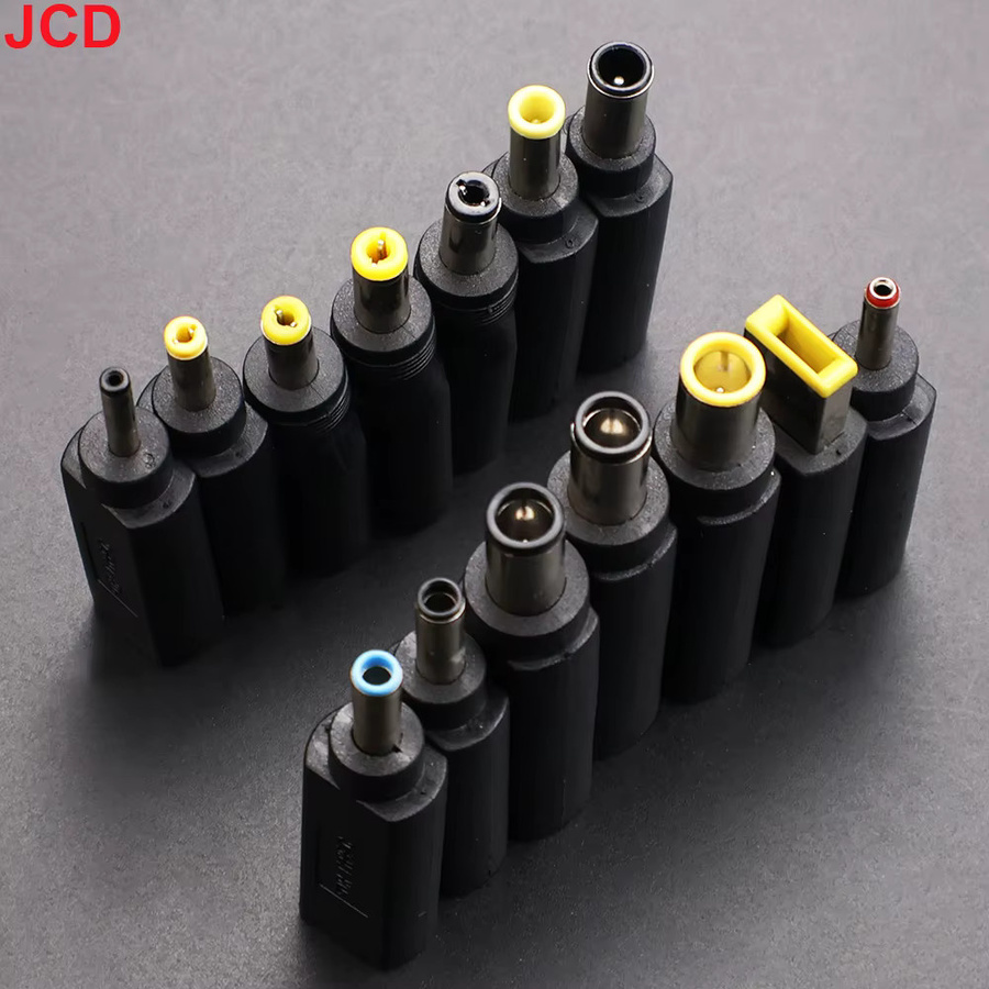 JCD USB Typ-C auf DC Power Adapter Konverter in Schwarz für Lenovo, HP und Dell - Bild 2
