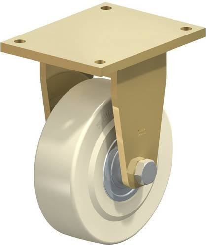 Blickle Bockrolle BS-GSPO 252K in Beige mit 250 mm Rad-Durchmesser und 6000 kg Tragfähigkeit - Bild 1