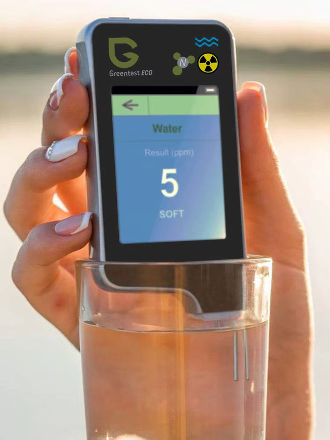 Greentest Lebensmittelsicherheitsdetektor in Weiß zur Analyse von Nitrat, Strahlung und Wasserqualität für Obst, Gemüse, Fleisch und TDS-Erkennung - Bild 2