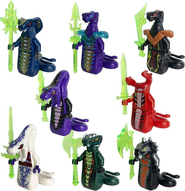 Topmix Basilisken-Puppen, Bausteine, Figuren - Bild 1
