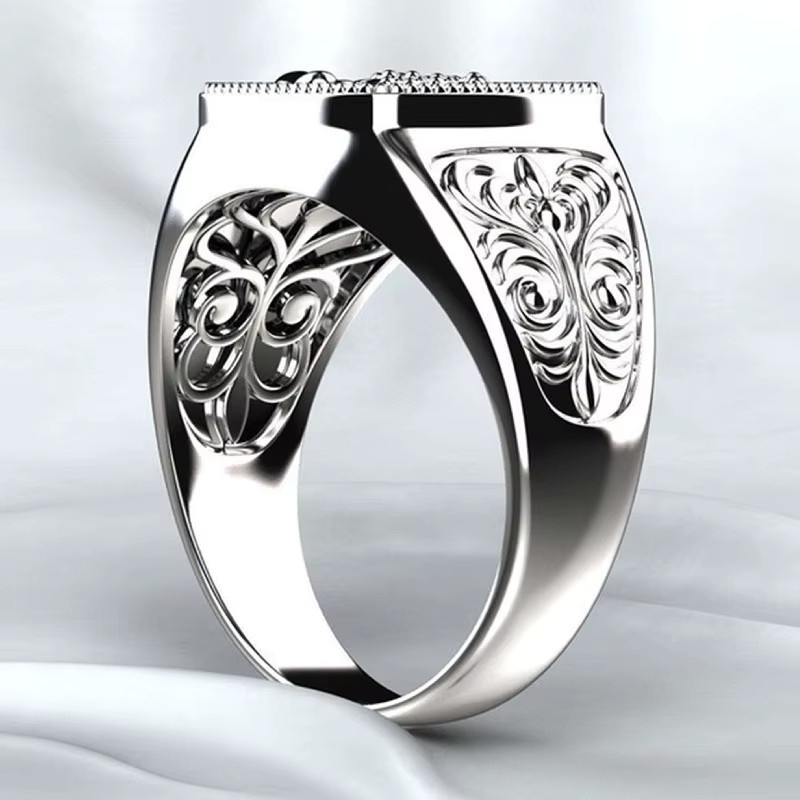 Everoyal Skorpion Ring, 925 Silber, Herren - Bild 2