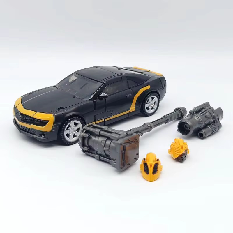 Hasbro Bumblebee Dark Battle Hammer, Actionfigur, transformierbares Auto-Roboter-Spielzeug - Bild 4