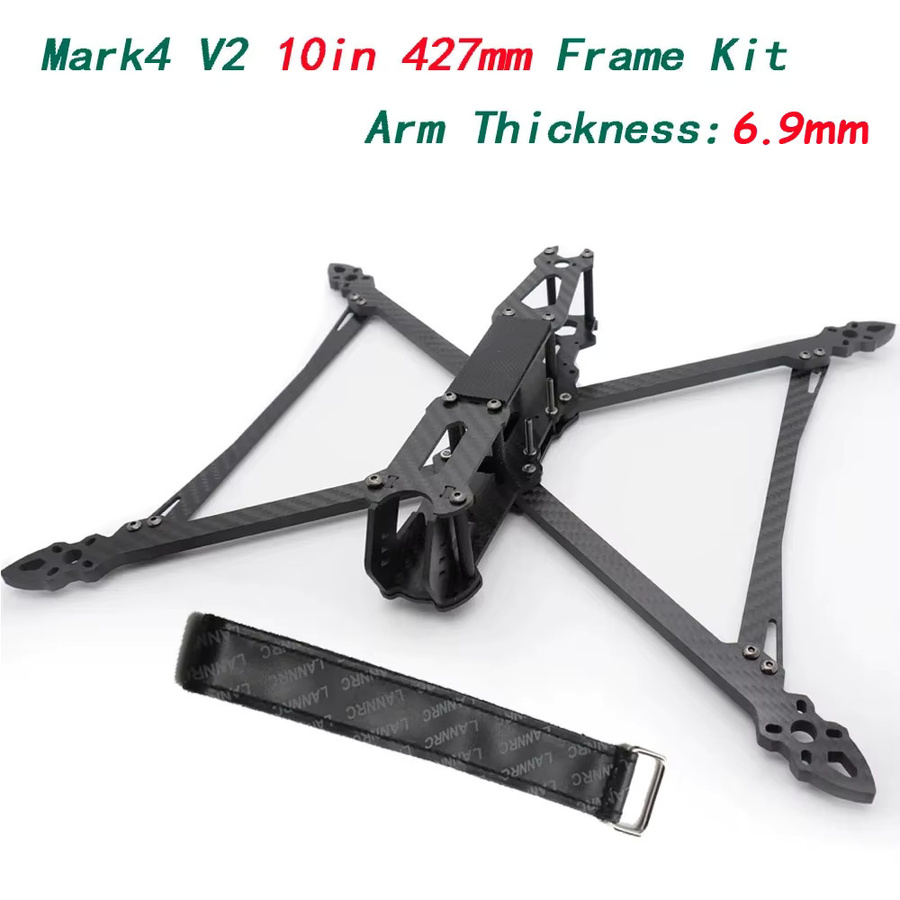 YSIDO Mark4 V2 10 Zoll RC FPV Racing Freestyle Drohnen-Rahmenkit, Set / Bundle - Bild 2