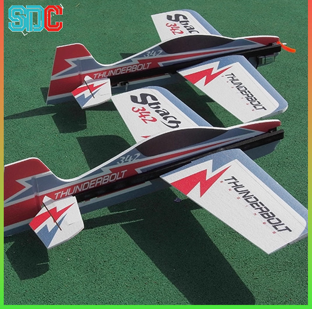 EVYVKV Großes elektromechanisches 3D-RC-Flugzeugmodell, ferngesteuert, ab 14 Jahren - Bild 1