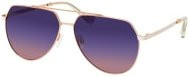 Hawkers SHADOW H KLMP Sonnenbrille, Aviator, Metall, Gold, Blue, Purple, Damen, Vollrand, polarisiert - Bild 1