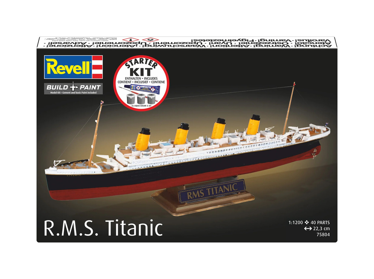 Revell R.M.S. Titanic, Starter Kit, 1:1200 - Bild 4