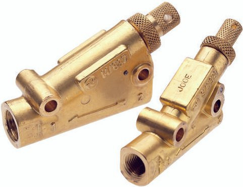IMI Norgren Hochdruck-Rückschlagventil M/837 in Gold, Druckbereich 0,3 bis 16 bar - Bild 1