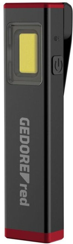 Gedore red LED Arbeitslampe mini akkubetrieben schwarz 300 lm mit Clip - Bild 4