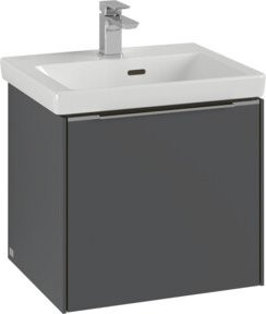 Villeroy & Boch Waschtischunterschrank Subway 3.0 Wandhängend in Weiß und Grau, B/T/H: 47,3 x 42,9 x 40,8 cm - Bild 1