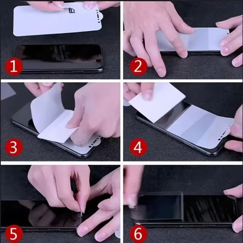 Hydrogel-Displayschutzfolie für Motorola Moto Edge 50 Ultra, 50 Pro, 40 Neo, 40, 30 Pro, 60s, 60 Stylus, G96, G85, G86 Power, G56 in Transparent - Bild 6