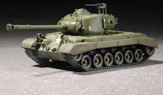 Trumpeter US M26A1 Heavy Tank, Fahrzeug, Grün - Bild 1