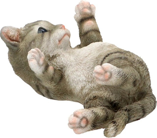 Sunny Garden Deko-Figur Katzenbaby Spielend, Mehrfarbig, Höhe: 20 cm