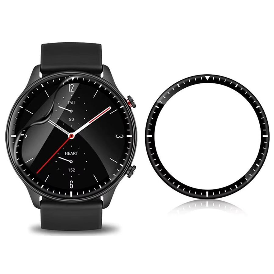 Huami Amazfit GTR 2 Displayschutzfolie, 3D gebogene Verbundfolie - Bild 5