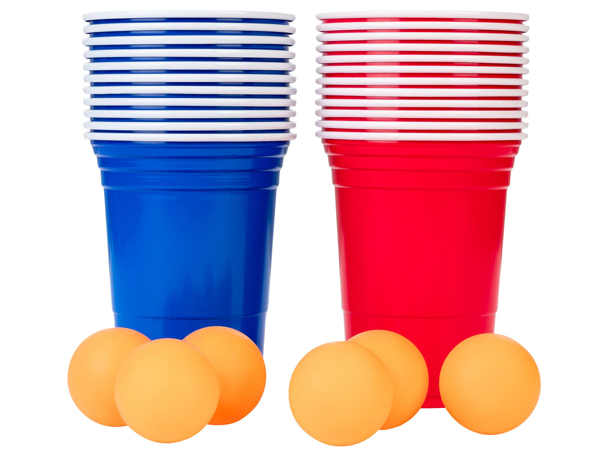 ERNESTO Beer Pong wiederverwendbar mit Markierungen - Bild 2