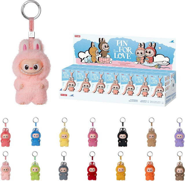 POP MART THE MONSTERS LABUBU Blind Box, Vinyl-Plüsch-Anhänger, Spielzeugpuppe - Bild 1