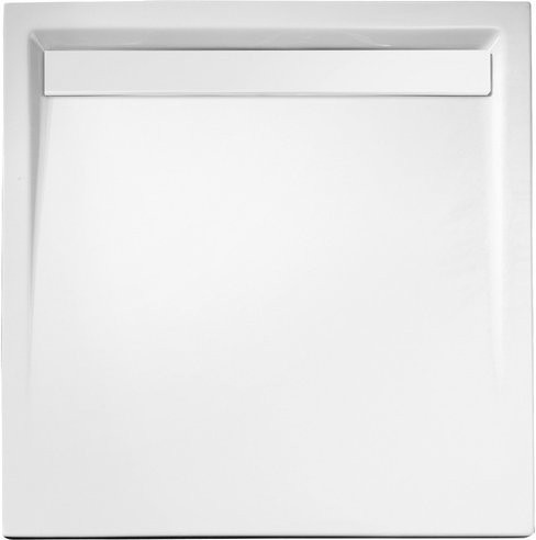 SCHULTE Duschwanne ExpressPlus, quadratisch, Farbe: Weiß, B/T: 90 x 90 cm - Bild 1