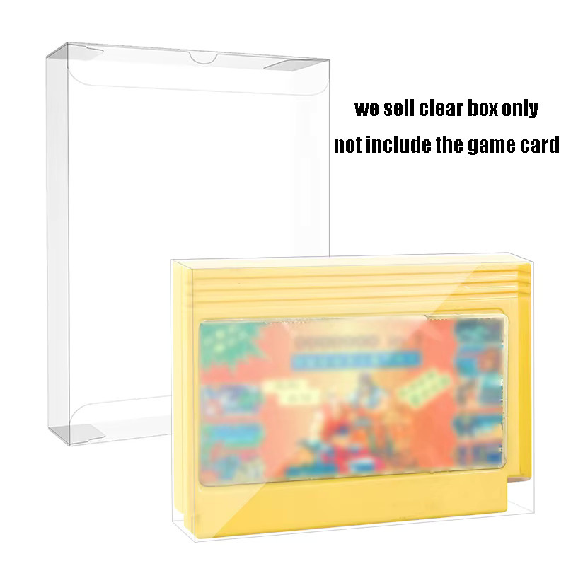 Transparente Aufbewahrungsbox für Nintendo FC Famicom Game Cards als Retro Collection Display Case - Bild 1