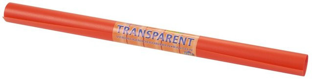 folia Transparentpapier extra stark Orange B: 50,5 cm, H: 70 cm - Bild 1