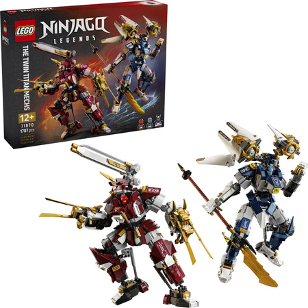 LEGO Ninjago Die Zwillings-Titanmechs Actionfiguren ab 12 Jahren